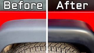 How To Restore Faded Plastic Trim in SECONDS