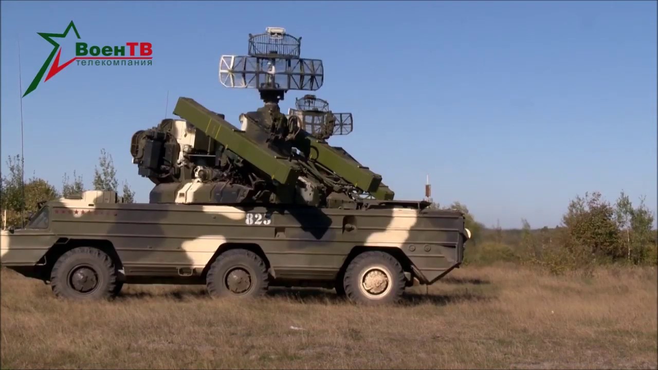 Belarusian 9K33 Osa (SA-8 Gecko) live fire exercise