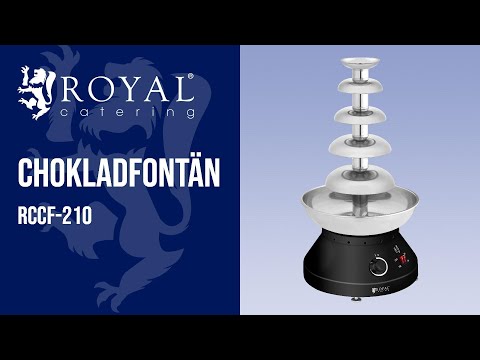 video - Chokladfontän - 5 våningar - 4 l