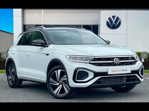Approved Used Volkswagen T-Roc R-Line 1.5 TSI DSG Pure White | Wrexham Volkswagen