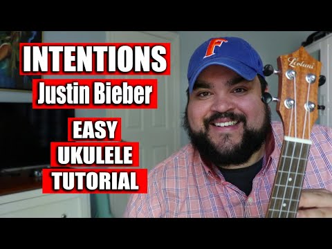Intentions - Justin Bieber | Easy Ukulele Tutorial