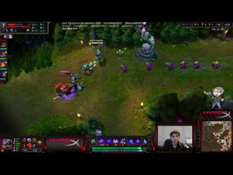 Sirhcez vs poporotann Nasus vs Tryndamere (Challenger I)