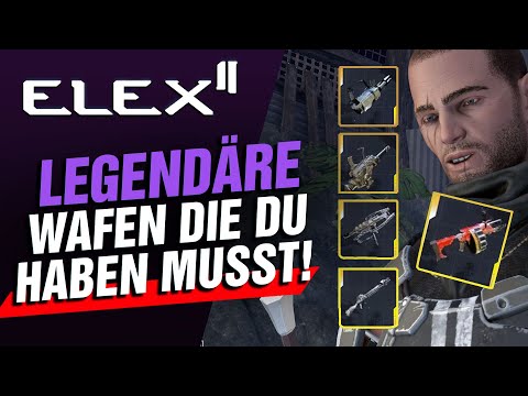 Legendary weapons you must have in ELEX 2!
