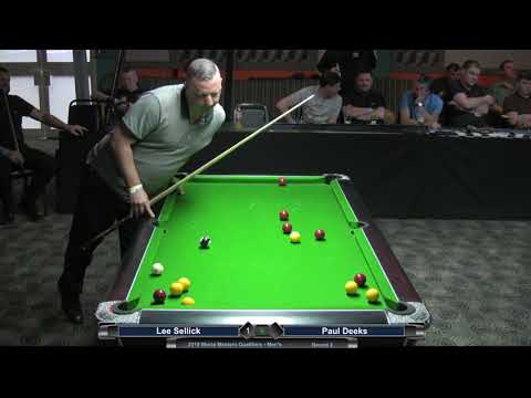 2019 Mens World Masters Qualifiers - Lee Sellick v Paul Deeks