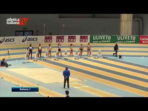 60 metri Promesse Donne Batteria 1 | Campionati Italiani Indoor Juniores-Promesse