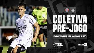 Maranhão x Ceará | Coletiva pré-jogo Matheus Araújo