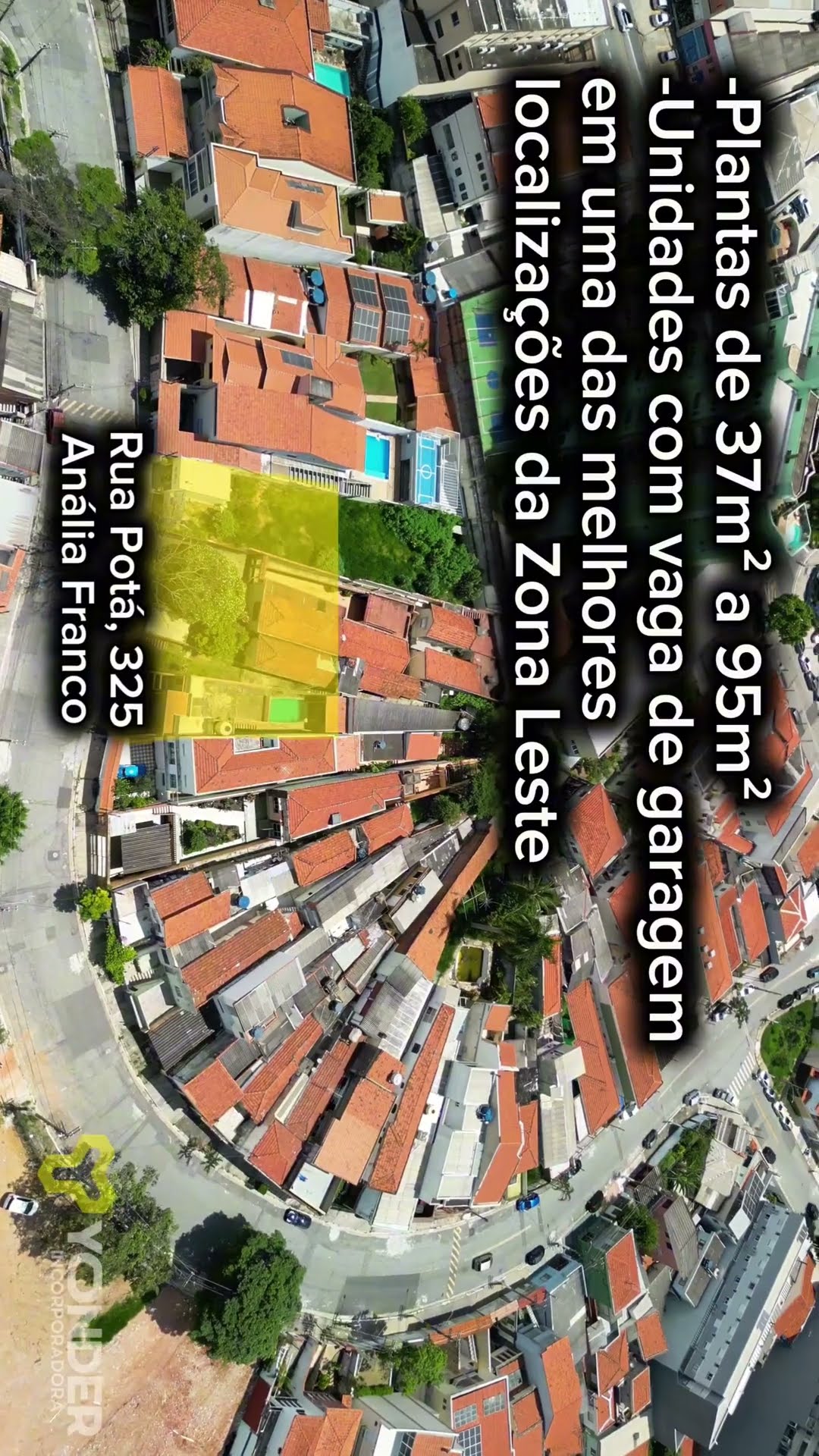 Localização Edifício Ágatha Anália Franco - Yonder Incorporadora - Vertical