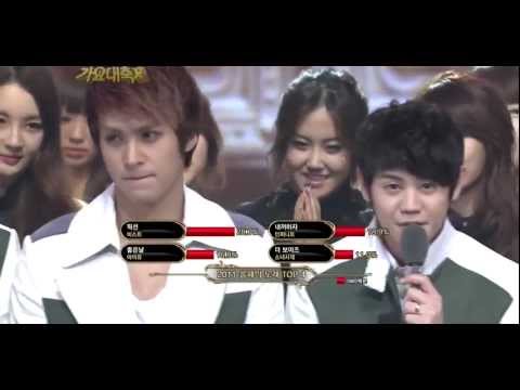 [111230] BEAST - Win 'Song Of The Year' Award @ 2011 KBS Music Fesitval