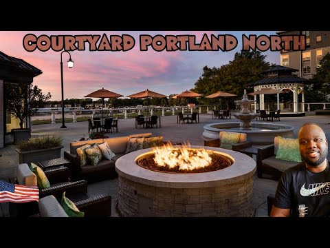 Our Stay at Courtyard Marriott in Portland North 🇺🇸 | Oregon | 2024