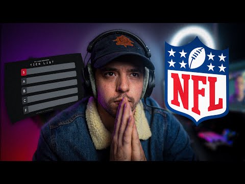 Ranking My NFL Logo Redesigns (Tier List)