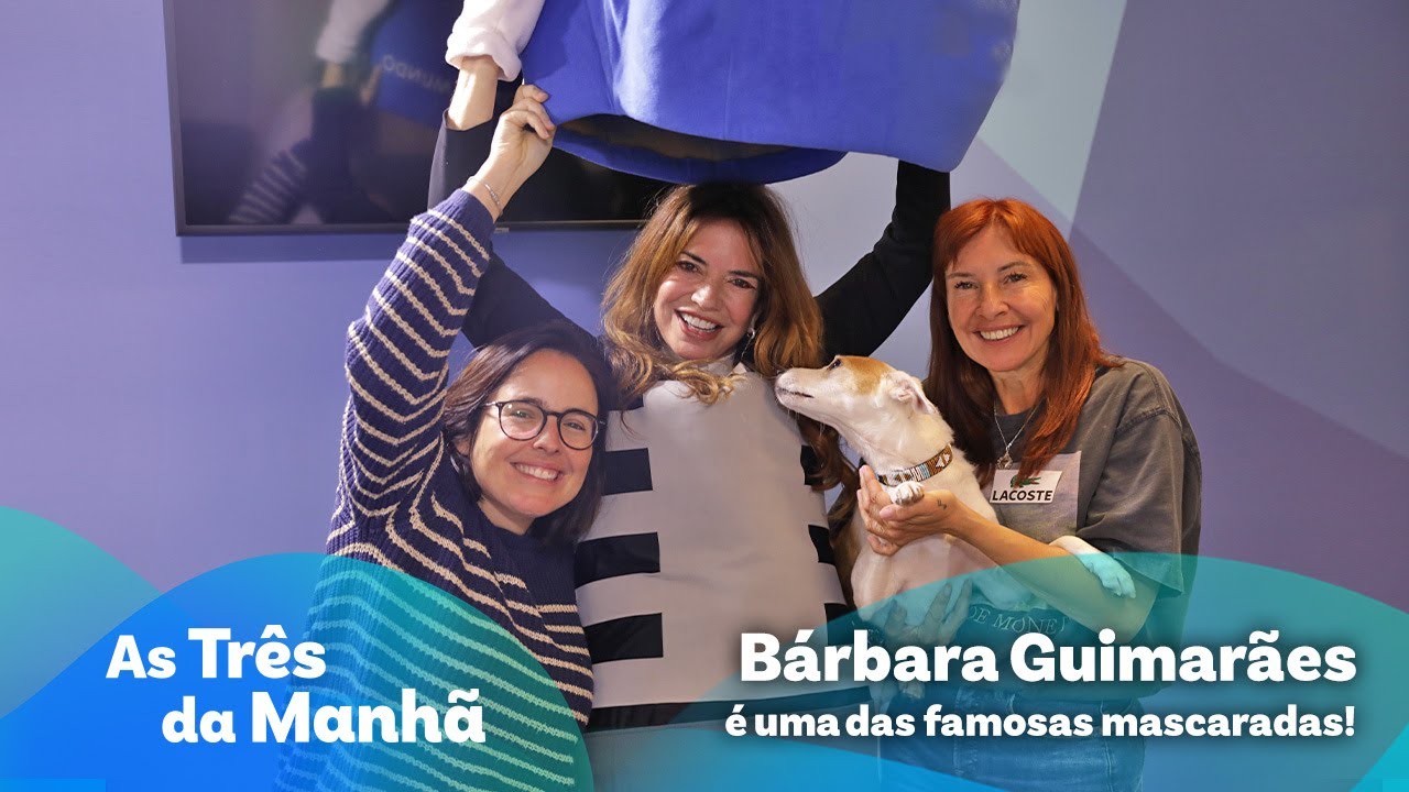 Bárbara Guimarães surpreende a Ana e a Joana n'As Três da Manhã!