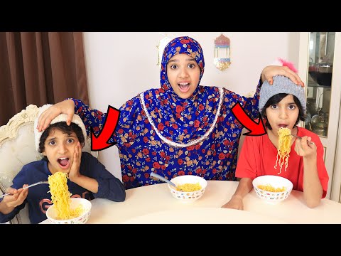 ماما طبخت اندومي على السحور !! - شفا