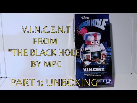 MPC's VINCENT model kit - Unboxing