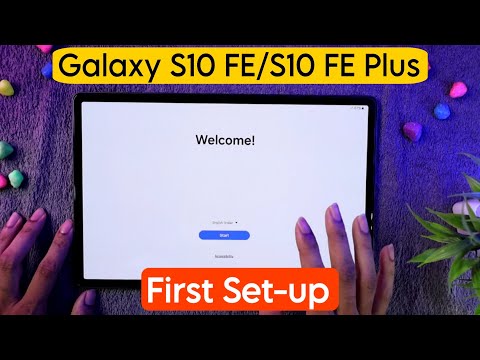 Samsung Galaxy Tab S10 FE/S10 FE Plus: How to Setup (Step by Step Complete Beginner Guide)