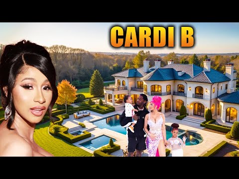 The Lifestyle of Cardi B 2025 ★ House Tour, $24M Lawsuit, Partner, 3 Children, Cars, Net Worth