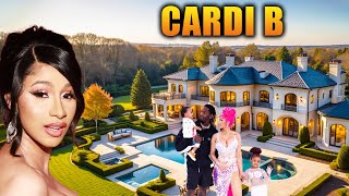 The Lifestyle of Cardi B 2025 ★ House Tour, $24M Lawsuit, Partner, 3 Children, Cars, Net Worth