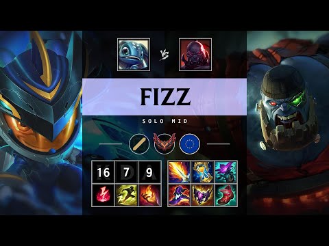 Fizz Mid vs Sion - EUW Grandmaster Patch 25.17