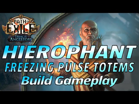 [Poe 3.23] SSF Hierophant Freezing Pulse Totems - Path of Exile Gameplay