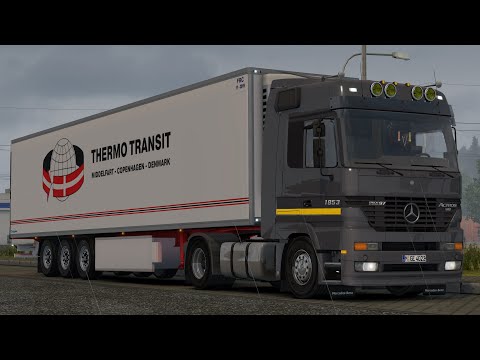 ETS2 | Mercedes-Benz Actros MP1 1853 V8 | ZF 16S 251