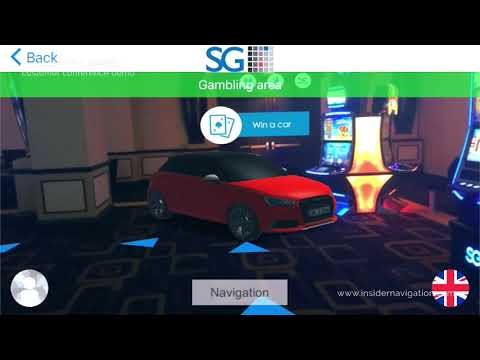 AR Indoor Navigation for Casinos - Insider Navigation's Demo App for Scientific Games