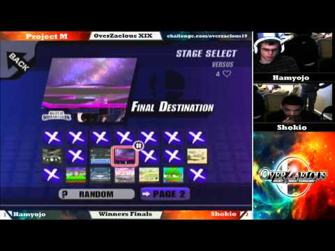 OverZaelous XIX: Hamyojo (Yoshi) vs. Shokio (ZSS) - Winner's Finals