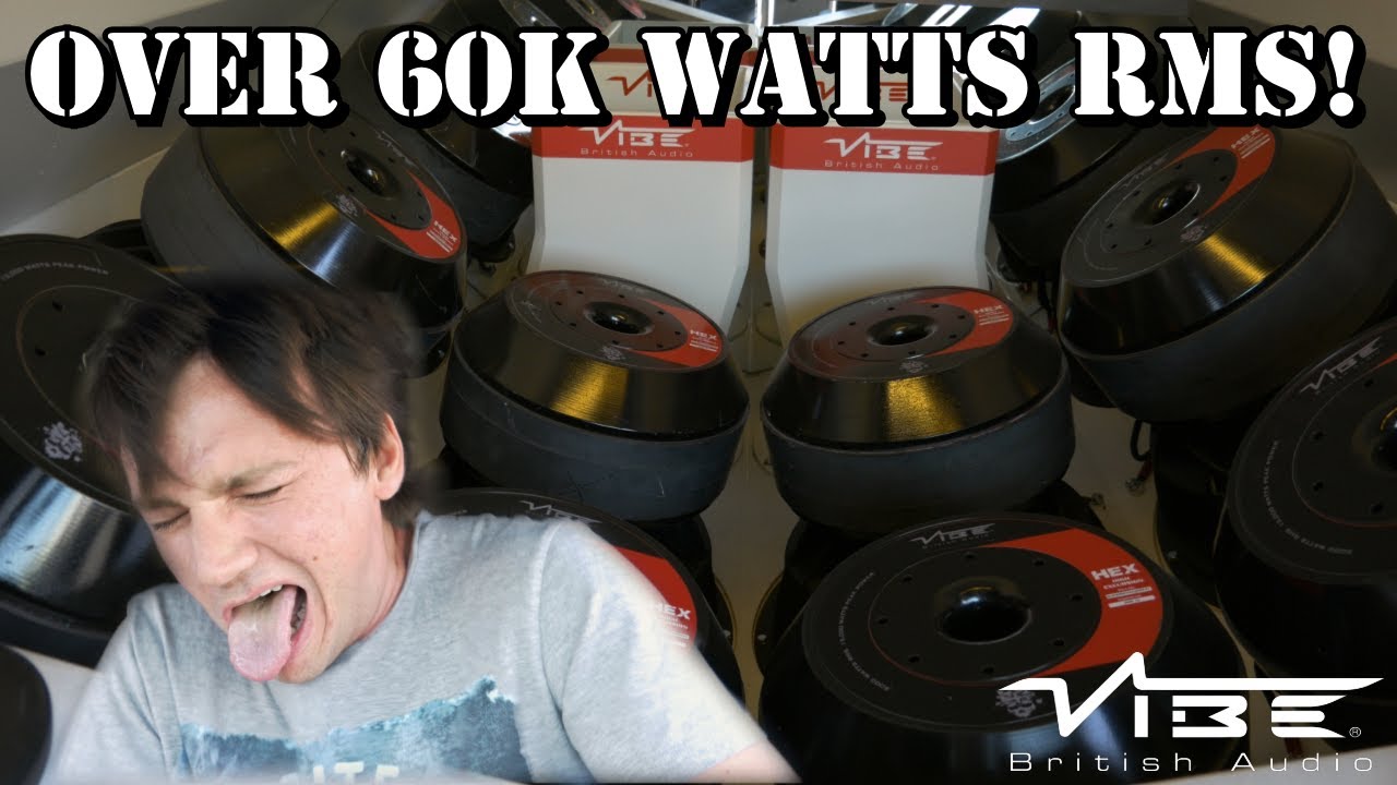 VIBE Audio LOUDEST Volkswagen Car Audio Sound System - 10x 15