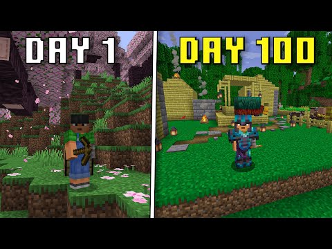 Insane 100 Days in Minecraft 1.20 - Unbelievable Surprises!