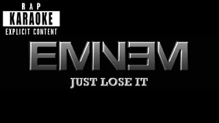 Eminem - Just Lose It [Rap Karaoke]