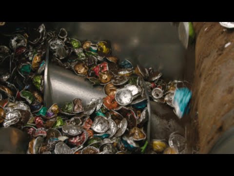 Video de recyclage capsules en aluminium Nespresso