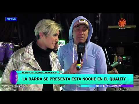Charlamos con La Pepa Brizuela y Carlos de Piano previo al show de La Barra en Quality