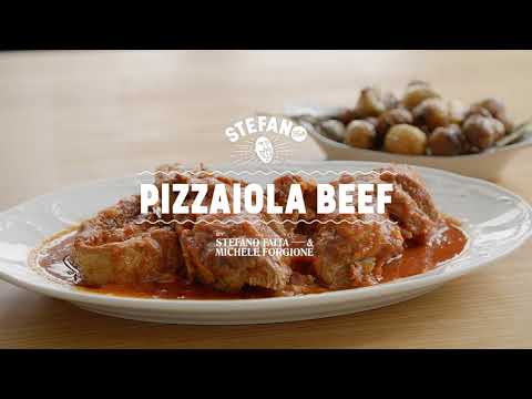 Easy steak pizzaiola recipe | Stefano Faita