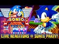 Sonic Mania 2017 REVEAL TRAILER LIVE REACTIONS FROM SONIC PARTY! Sonic Mania 2017 REVEAL TRAILER LIVE REACTIONS FROM SONIC PARTY!