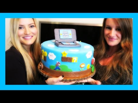 AMAZING MARIO CAKE!!!! | iJustine
