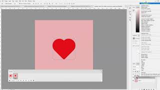 How create a simple animated GIF using Photoshop