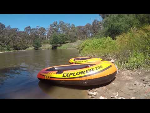 Low budget adventures EP2 River Cruise on a $15 inflatable boat