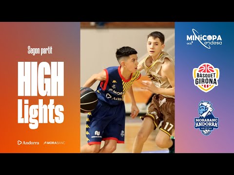 🔥 HIGHLIGHTS | Bàsquet Girona 🆚️ MoraBanc Andorra GSD Academy | Mini Copa 2024