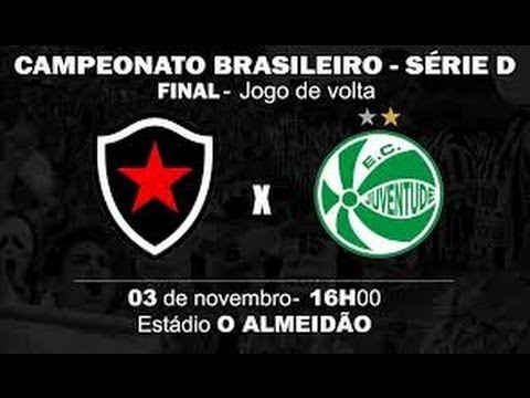 Botafogo 2 x 0 Juventude   Brasileirão 2013 Série D   Melhores momentos