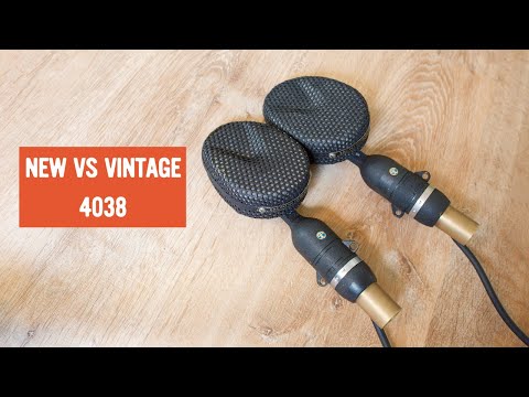 New Vs Vintage Coles / STC 4038 Ribbon Microphone