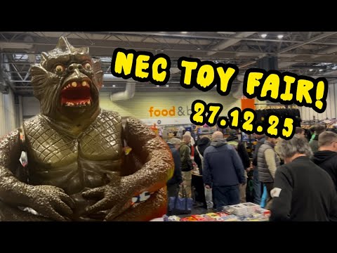 Vintage Toy Fair NEC Birmingham THE BEST TOY SHOW IN THE UK! - Last Toy Fair of 2025 - 27.12.25