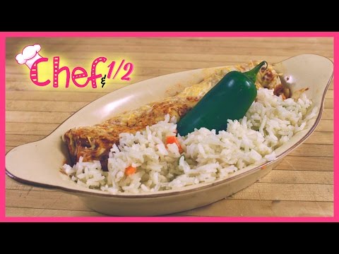 How To Make Beef Enchiladas & Rice! | Chef & 1/2