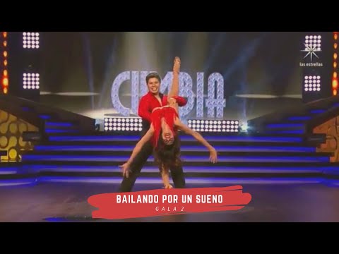 María León y Adrián Arellano - Bailando Por Un Sueño 2014 [Gala 2]