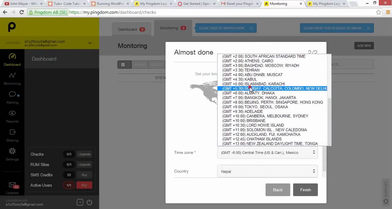 pingdom   adding first ping check to website, monitor uptime 720p