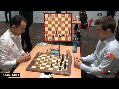 Magnus Carlsen takes on Africa no.1 Bassem Amin | World Blitz 2021 | Commentary by Sagar