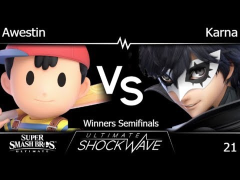 USW 21 - TLOC | Awestin (Ness) vs Karna (Joker) Winners Semifinals - SSBU