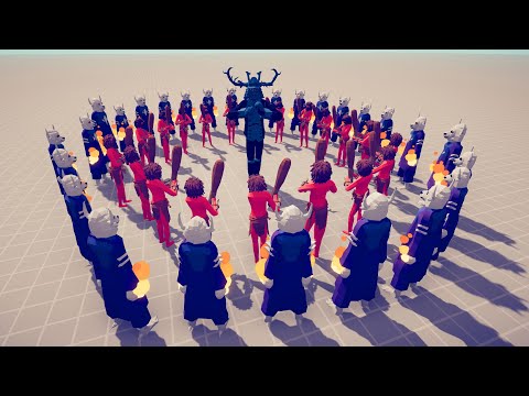 WARDEN vs 30X UNIT - Totally Accurate Battle Simulator