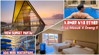 HOTEL VIEW PANTAI TERBAIK DI PANGANDARAN ! Laut Biru Resort Hotel Pangandaran