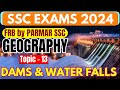 GEOGRAPHY FOR SSC | DAMS AND WATERFALLS | FRB BY PARMAR SSC