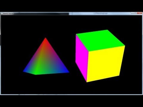 C# OpenGL Tutorial 5 : Rendering 3D Shapes