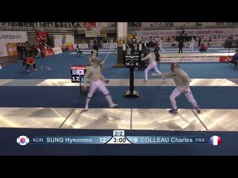 Seoul Grand Prix 2023 SMS - L64 - Sung Hyeonmo KOR v Charles Colleau FRA