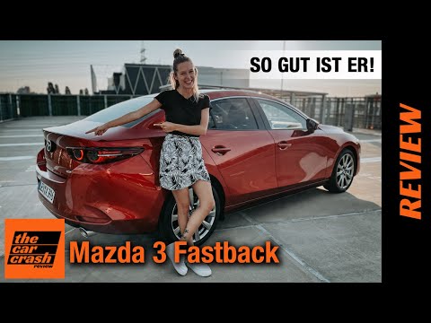 Mazda 3 Fastback (2021) Verliebt in die Limousine! ♥️ Fahrbericht | Review | e-skyactiv X 2.0 Hybrid